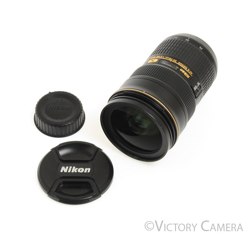 Nikon Nikkor AF-S 24-70mm f2.8 G ED N Zoom Lens [GOOD] - Victory Camera