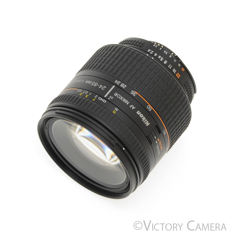 Nikon AF Nikkor 24-85mm f2.8-4 D AF-D Macro Zoom Lens [MINT-] - Victory Camera