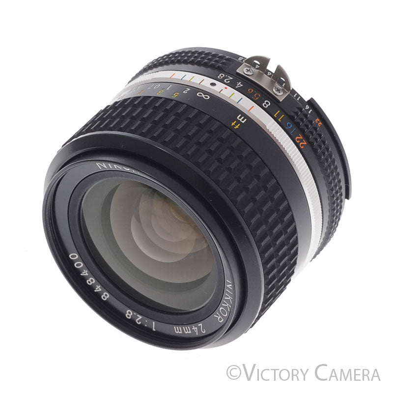 Nikon Nikkor 24mm f2.8 AI-S Wide Angle Lens [EXC] - Victory Camera