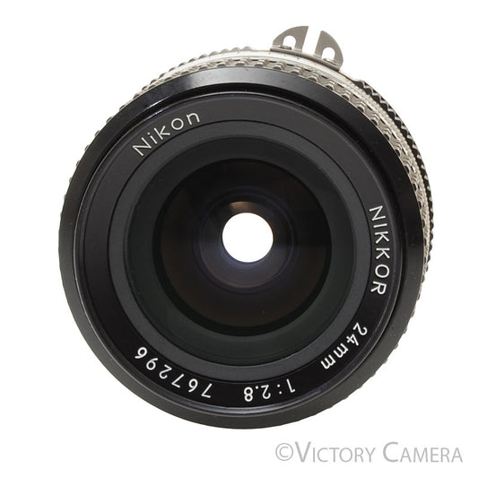 Nikon Nikkor 24mm f2.8 AI-S Wide Angle Lens [EXC+] - Victory Camera