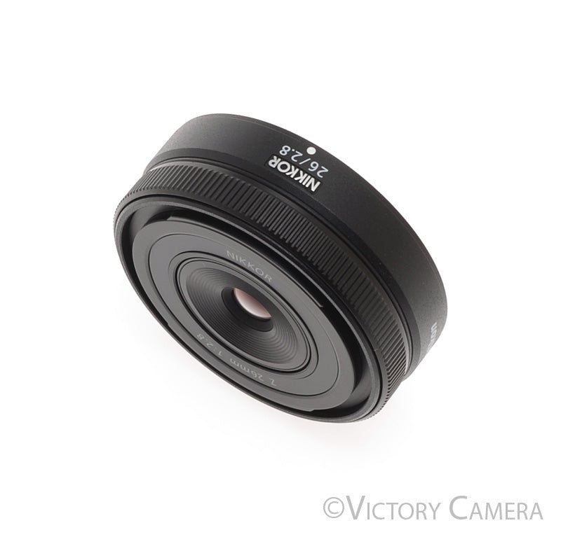 Nikon Nikkor Z 26mm f2.8 Wide Angle Pancake Lens [MINT-] - Victory Camera
