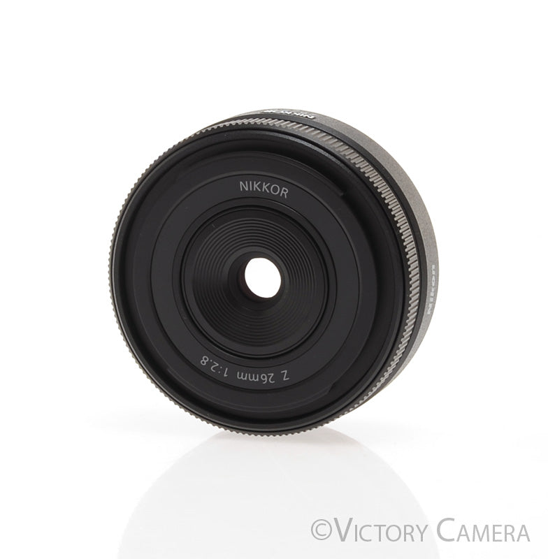 Nikon Nikkor Z 26mm f2.8 Wide Angle Pancake Lens [MINT-] - Victory Camera