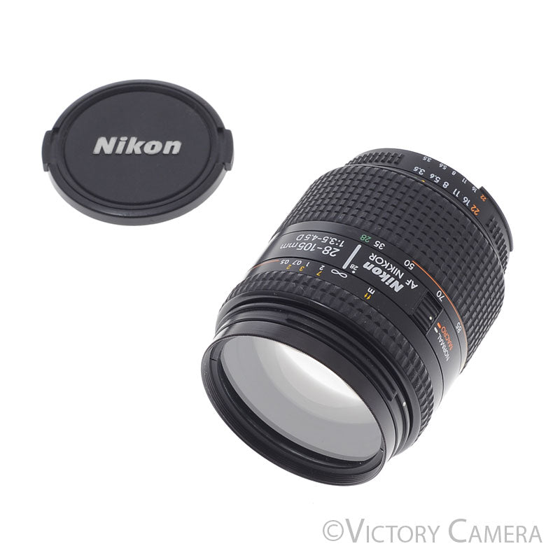 Nikon AF Nikkor 28-105mm F3.5-4.5 D AF-D Zoom Lens [EXC-] - Victory Camera