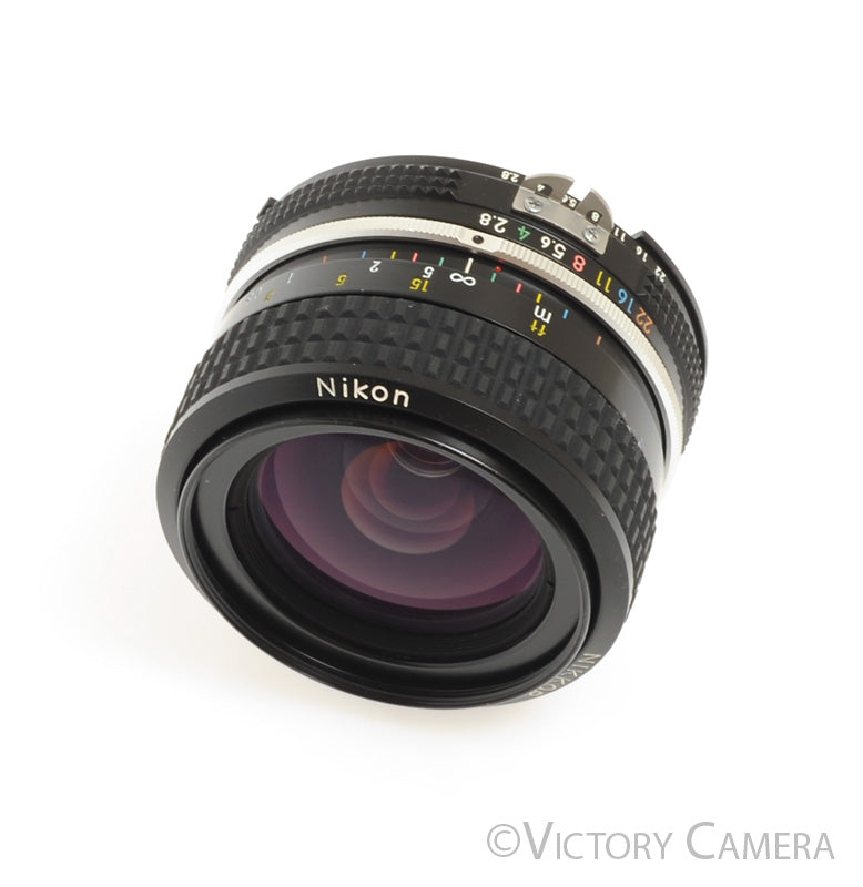 Nikon Nikkor 28mm f2.8 AI Manual Focus Wide Angle Prime Lens  [MINT] - Victory Camera