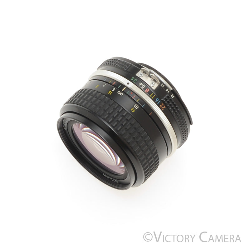 Nikon Nikkor 28mm f3.5 AI Wide Angle Lens -Light Marks- [GOOD] - Victory Camera