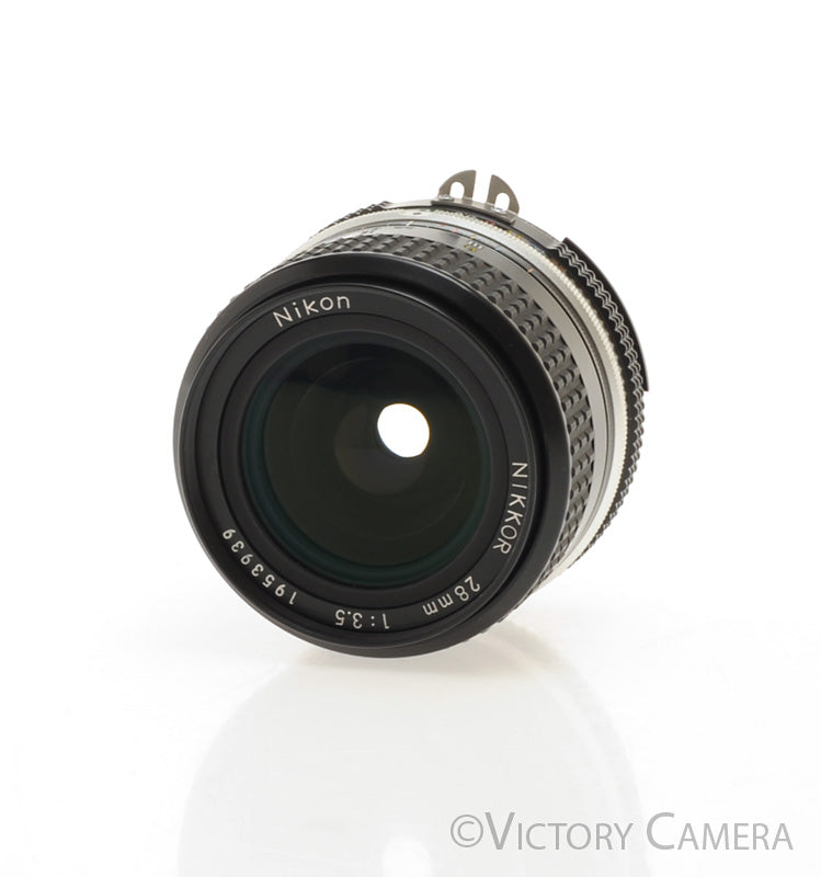 Nikon Nikkor 28mm f3.5 AI Wide Angle Lens [EXC] - Victory Camera