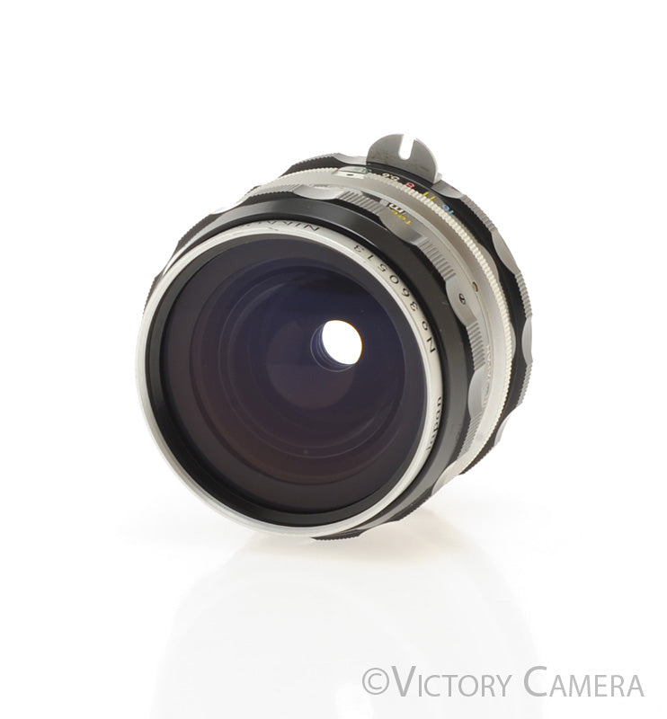 Nikon Nikkor-H 2.8cm 28mm f3.5 non-AI Manual Focus Lens -Light Marks- [GOOD] - Victory Camera