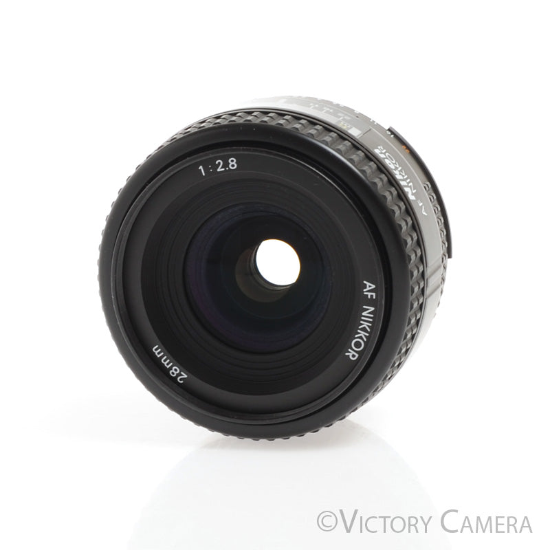 Nikon AF Nikkor 28mm f2.8 AF-D Autofocus Prime Wide Angle Lens -Clean- - Victory Camera