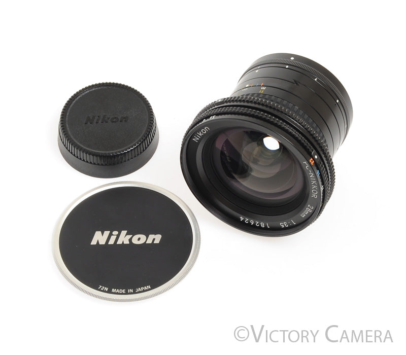 Nippon Kogaku Nikon W-Nikkor C 2.8cm 28mm f3.5 Leica L39 LTM Screw Mount Lens