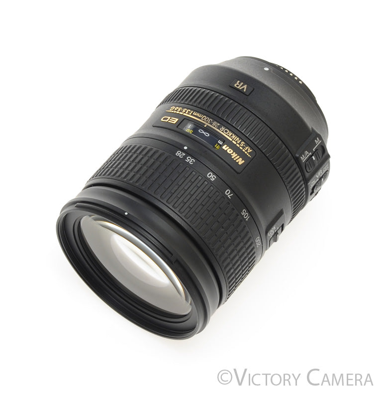Nikon Nikkor AF-S 28-300mm f3.5-5.6 G ED VR Zoom Lens  [MINT-] - Victory Camera