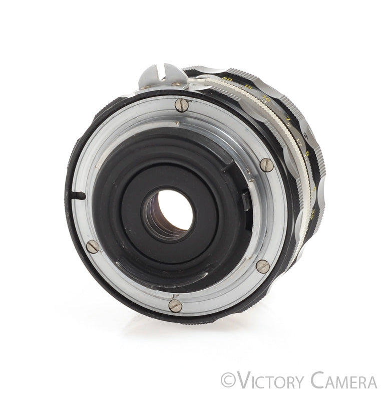 Nikon Nikkor-H 2.8cm 28mm f3.5 non-AI Wide Angle Lens -Clean- - Victory Camera