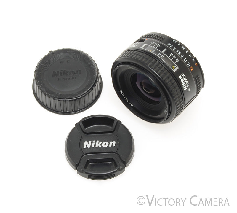Nikon AF Nikkor 28mm f2.8 Autofocus Prime Wide Angle Lens [EXC] - Victory Camera