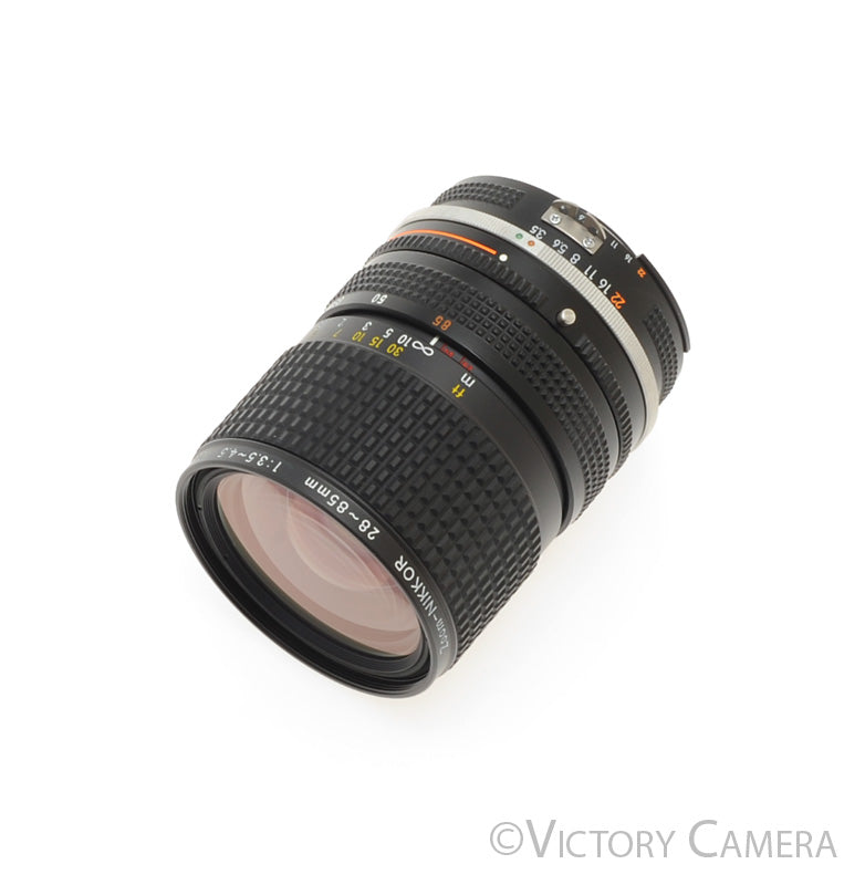 Nikon Nikkor 28-85mm f3.5-4.5 AI-S Manual Focus Zoom Lens [EXC] - Victory Camera