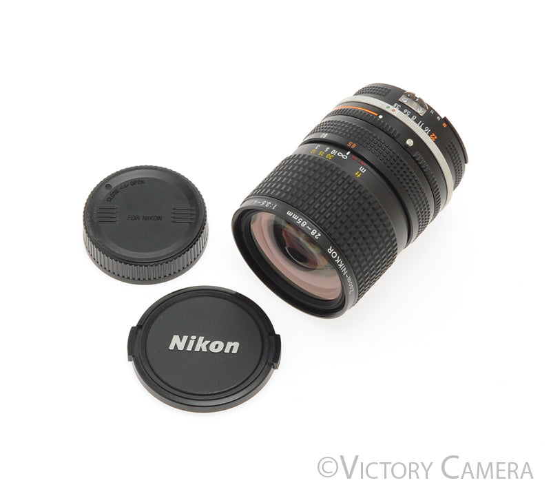 Nikon Nikkor 28-85mm f3.5-4.5 AI-S Manual Focus Zoom Lens [EXC] - Victory Camera