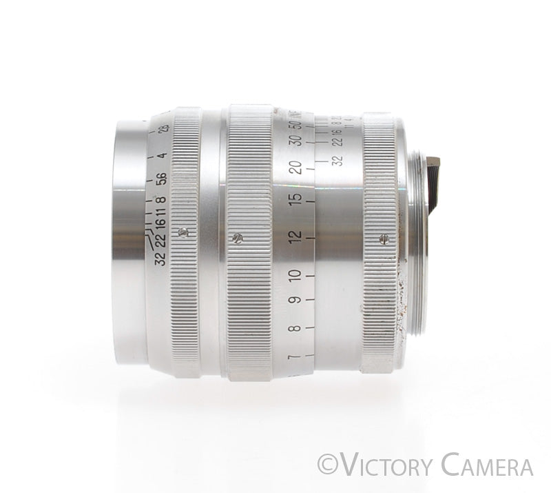 Nikon Nikkor-P.C 8.5cm 85mm f2 S Mount Rangefinder Lens [EXC-] - Victory Camera