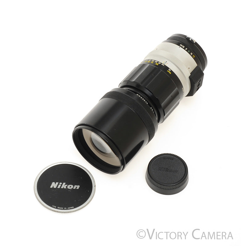 Nikon Nikkor-P 300mm f4.5 non-AI Telephoto Prime Lens [EXC] - Victory Camera