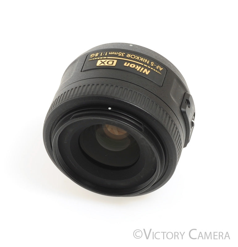 Nikon Nikkor AF-S 35mm f1.8 G DX Wide Angle Prime Lens  [EXC+] - Victory Camera