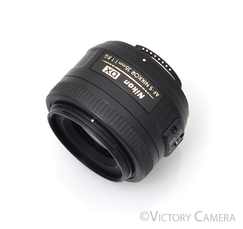 Nikon Nikkor AF-S 35mm f1.8 G DX Wide Angle Prime Lens [EXC+] - Victory Camera