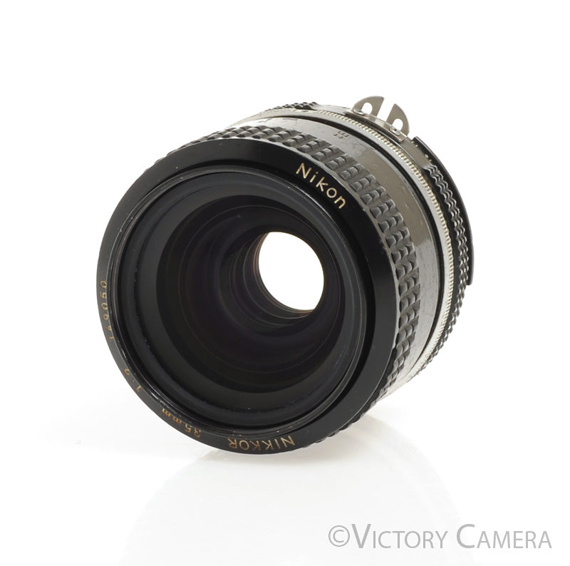 Nikon ニッコール　35/2 マニュアルレンズ Nikon Nikkor 35mm f2.0 AI Manual Focus Lens -Clean Glass- [EXC-]