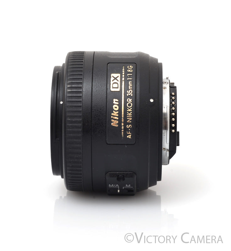 Nikon Nikkor AF-S 35mm f1.8 G DX Wide Angle Prime Lens [EXC+] - Victory Camera
