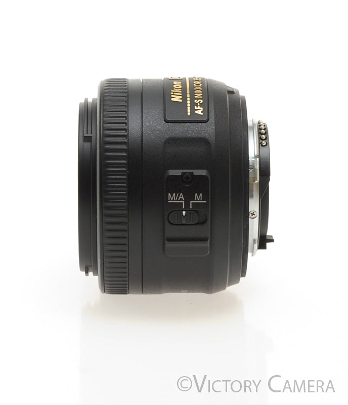 Nikon Nikkor AF-S 35mm f1.8 G DX Wide Angle Prime Lens w/ Shade [EXC+] - Victory Camera