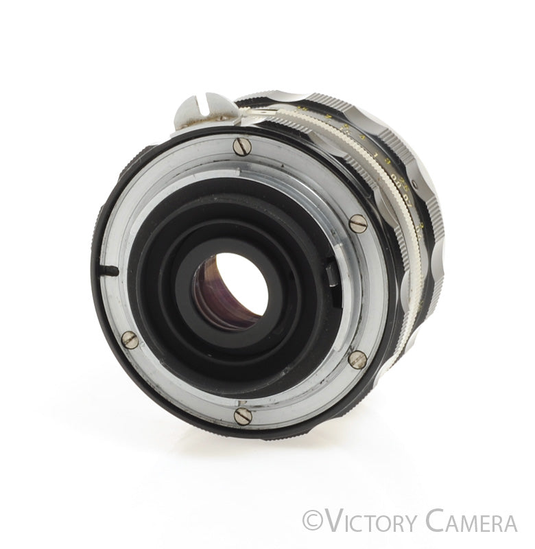 Nikon Nikkor-S 35mm f2.8 Non-AI Wide Angle Lens [GOOD] - Victory Camera