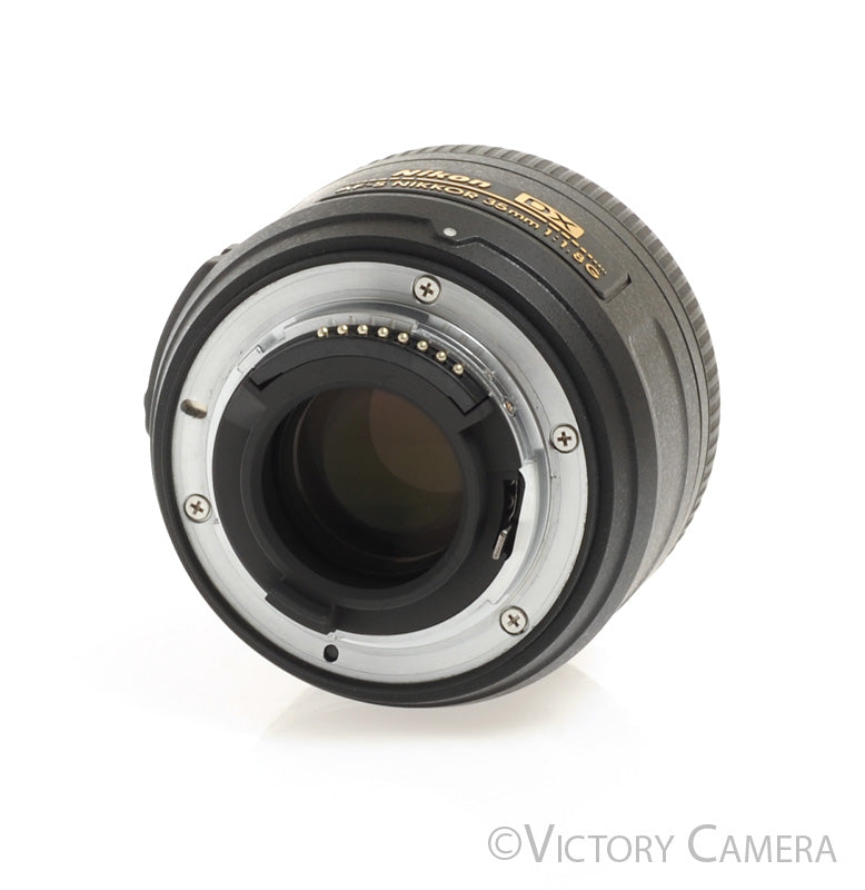 Nikon Nikkor AF-S 35mm f1.8 G DX Wide Angle Prime Lens  [EXC+] - Victory Camera