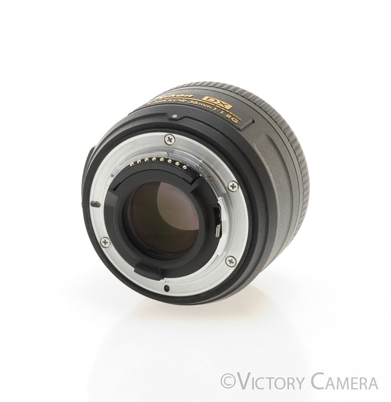 Nikon Nikkor AF-S 35mm f1.8 G DX Wide Angle Prime Lens w/ Shade [EXC+] - Victory Camera