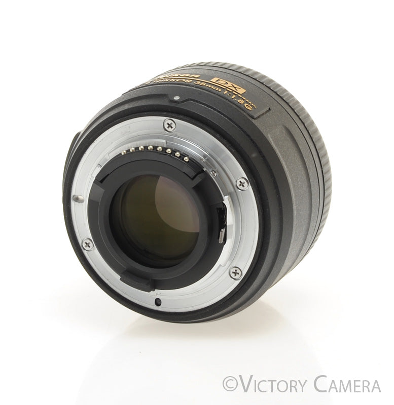 Nikon Nikkor AF-S 35mm f1.8 G DX Wide Angle Prime Lens w/ Shade [EXC+] - Victory Camera
