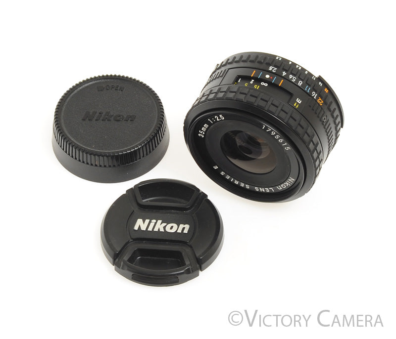 Nikon 35mm f2.5 Series-E AI-S Manual Focus Prime Lens [MINT-] - Victory Camera