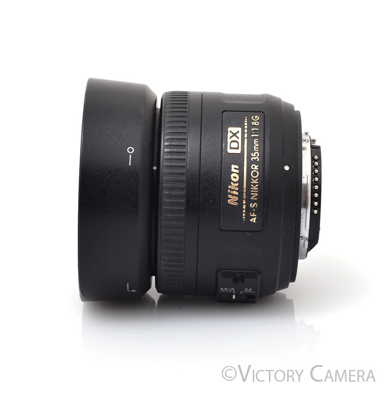 Nikon Nikkor AF-S 35mm f1.8 G DX Wide Angle Prime Lens [EXC+] - Victory Camera
