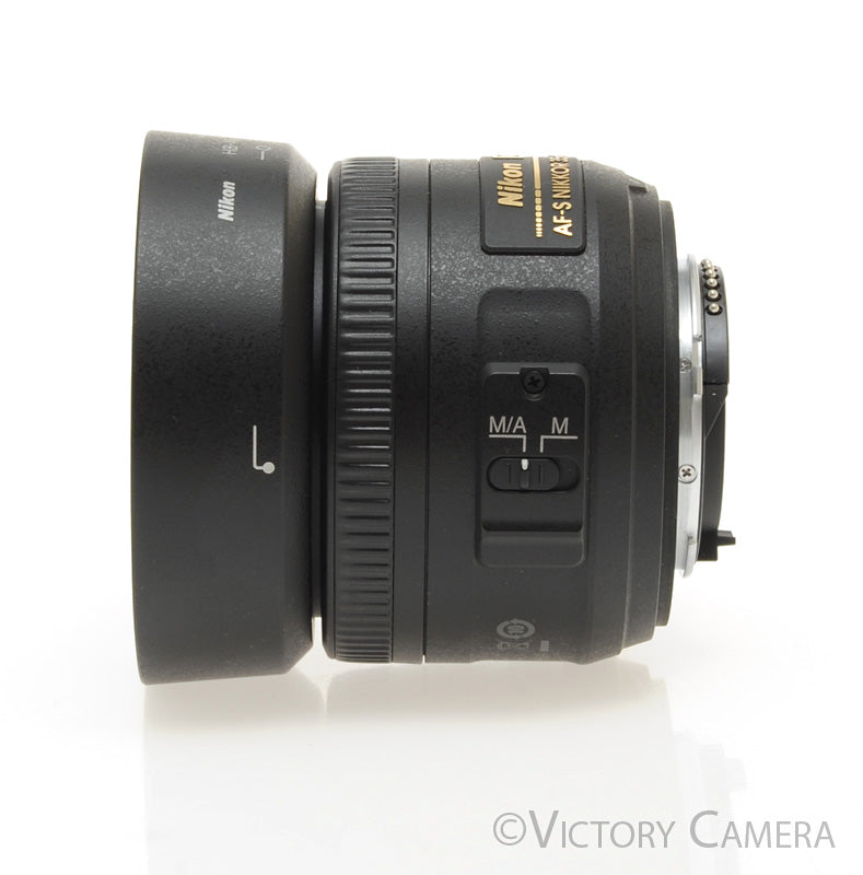 Nikon Nikkor AF-S 35mm f1.8 G DX Wide Angle Prime Lens w/ Shade [EXC+] - Victory Camera