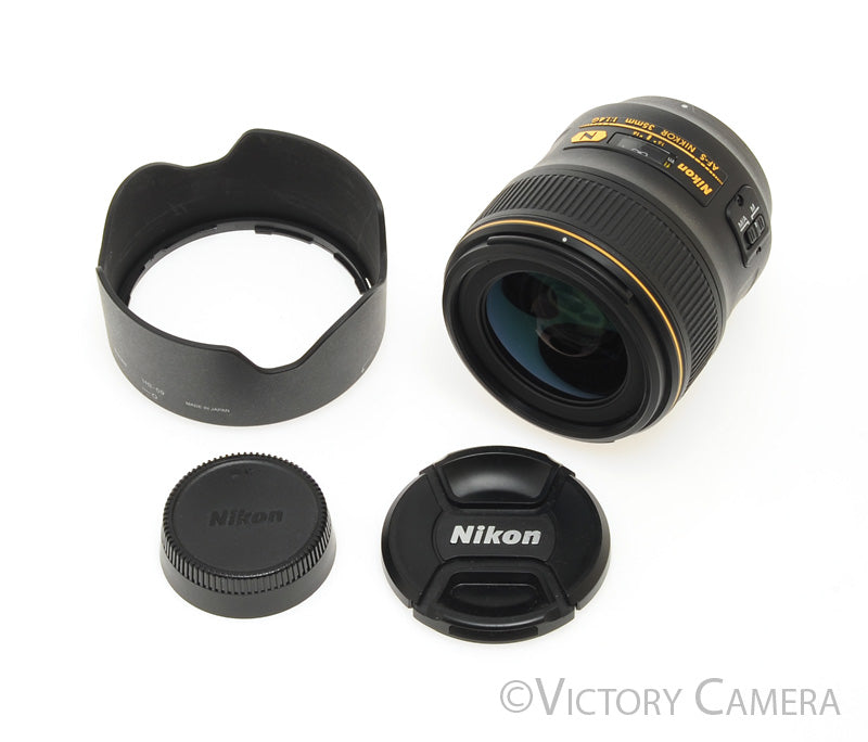 Nikon Nikkor AF-S 35mm f1.4 G N FAST Wide Angle Prime Lens [MINT] - Victory Camera