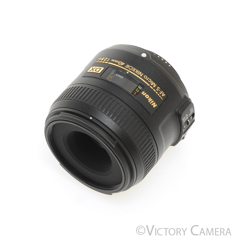 Nikon Micro Nikkor AF-S 40mm f2.8 G DX 1:1 Macro Prime Lens [EXC+] - Victory Camera