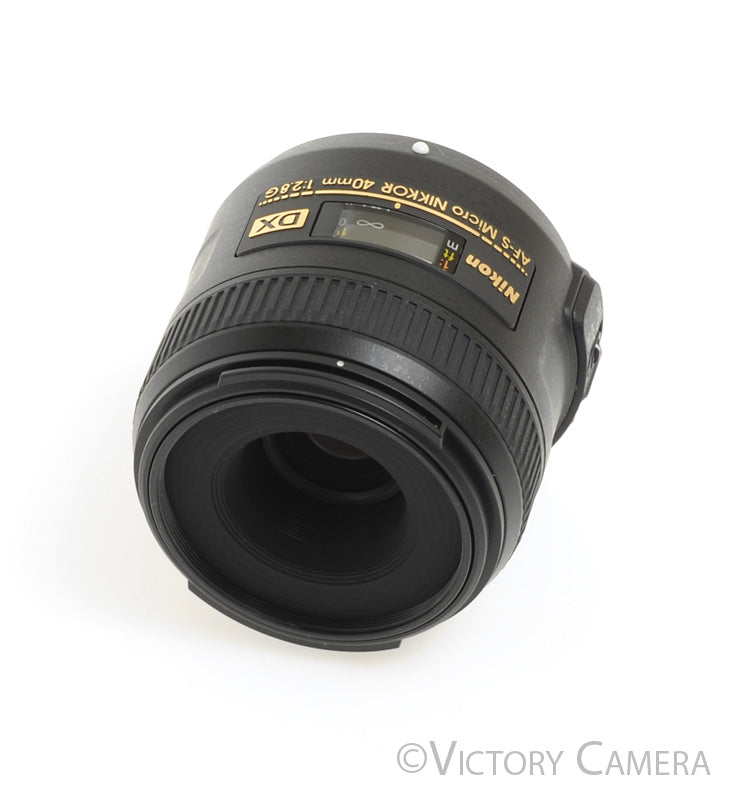 Nikon Micro Nikkor AF-S 40mm f2.8 G DX 1:1 Macro Prime Lens  [EXC+] - Victory Camera