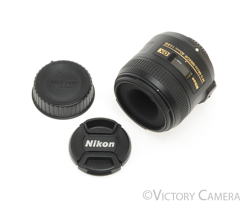 Nikon Micro Nikkor AF-S 40mm f2.8 G DX 1:1 Macro Prime Lens [EXC+] - Victory Camera