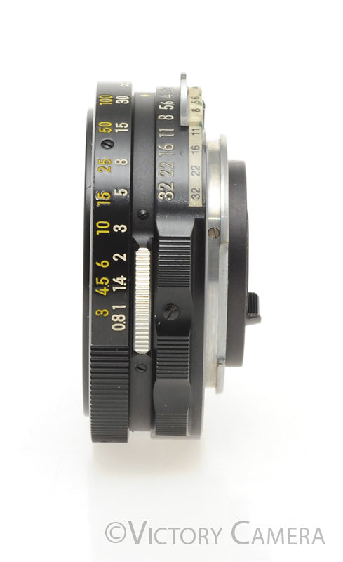 Nikon 45mm f2.8 GN Guide Number AI&#39;d Prime Lens [EXC] - Victory Camera