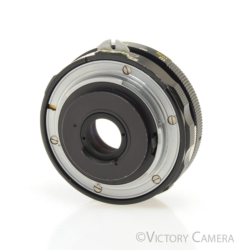 Nikon 45mm f2.8 GN Guide Number AI&#39;d Prime Lens [EXC] - Victory Camera