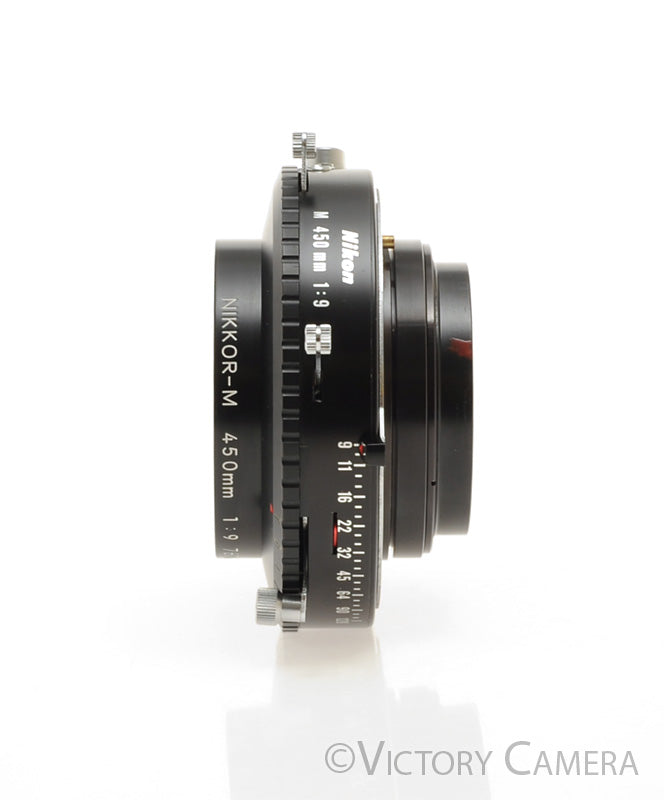 Nikon Nikkor-M 450mm f9 Large Format 8x10 Lens in Copal #3 Shutter [EXC+] - Victory Camera
