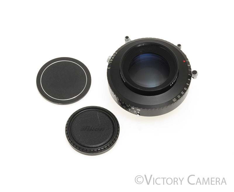 Nikon Nikkor-M 450mm f9 Large Format 8x10 Lens in Copal #3 Shutter [EXC+] - Victory Camera