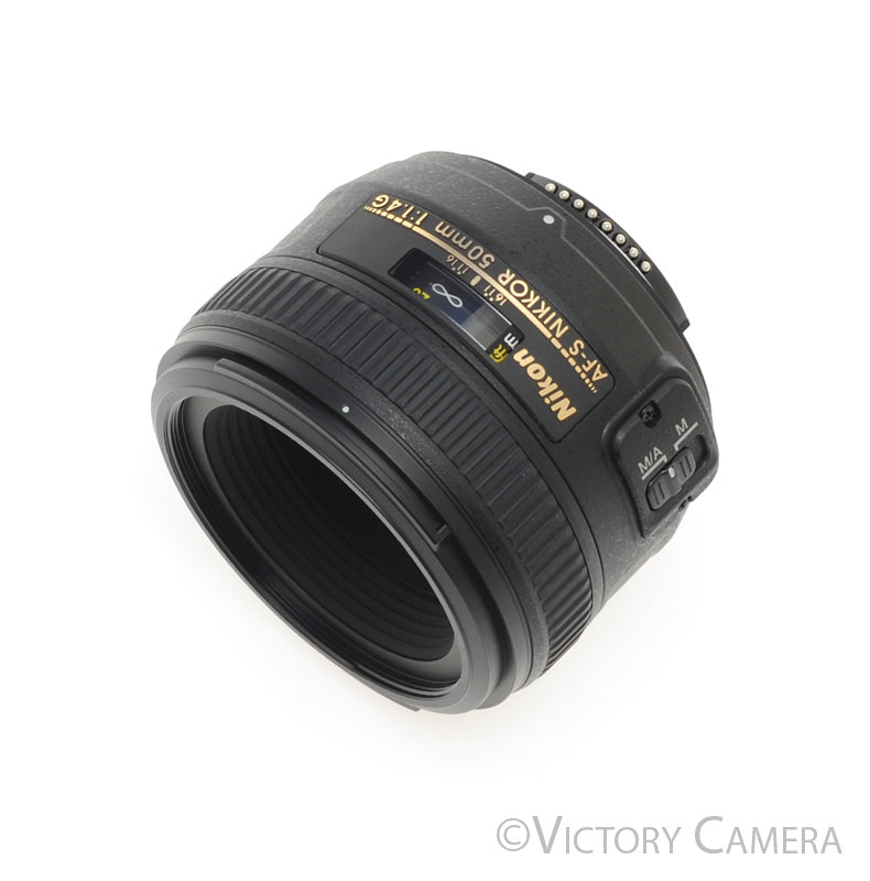 Nikon Nikkor AF-S 50mm F1.4 G Auto Focus Prime Lens [MINT-] - Victory Camera
