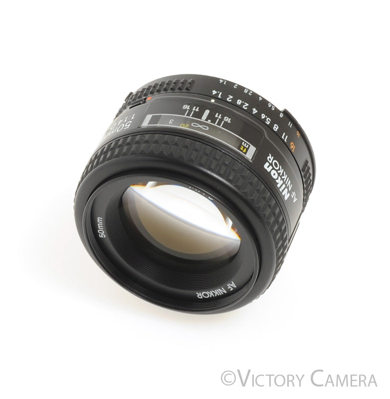 Nikon AF Nikkor 50mm f1.4 D AF-D Autofocus Lens   [EXC+] - Victory Camera
