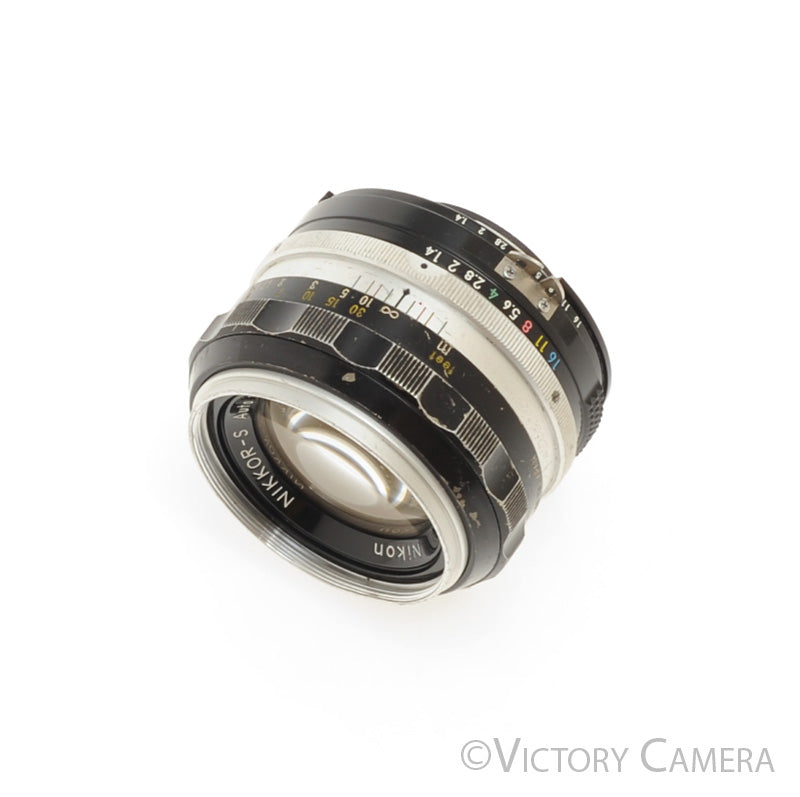 Nikon Nikkor-S.C 50mm F1.4 Prime Lens Factory AI'D [EXC-] - Victory Camera