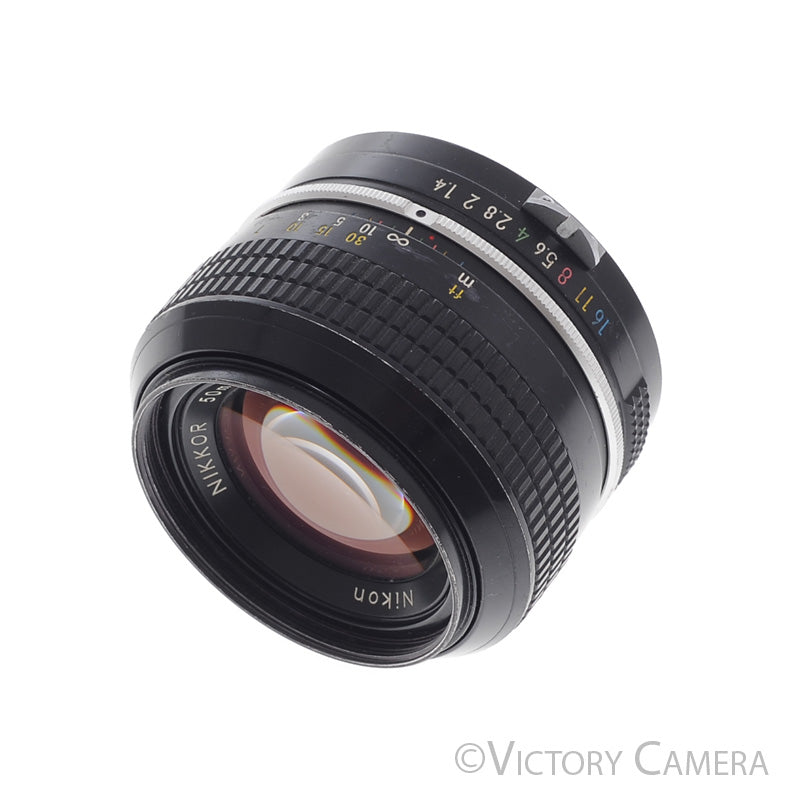 Nikon Nikkor 50mm f1.4 (Late Model) Non-Ai Manual Focus Lens [EXC-] - Victory Camera
