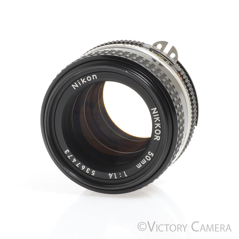 Nikon Nikkor 50mm F1.4 AI-S Manual Focus Prime Lens -Clean- - Victory Camera