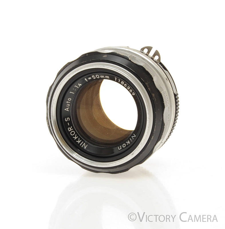 Nikon Nikkor-S.C 50mm F1.4 Prime Lens Factory AI&#39;D [EXC-] - Victory Camera