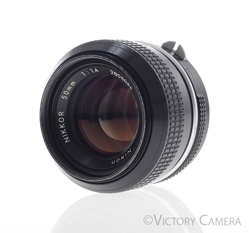 Nikon Nikkor 50mm f1.4 (Late Model) Non-Ai Manual Focus Lens [EXC-] - Victory Camera