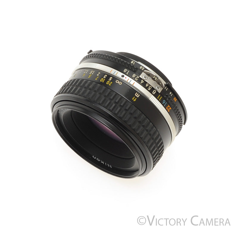Nikon Nikkor 50mm F1.8 AI-S Manual Lens III -Long Version- [EXC] - Victory Camera