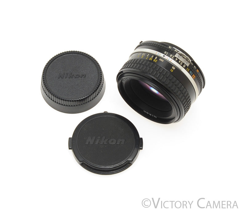Nikon Nikkor 50mm F1.8 AI-S Manual Lens III -Long Version- [EXC] - Victory Camera