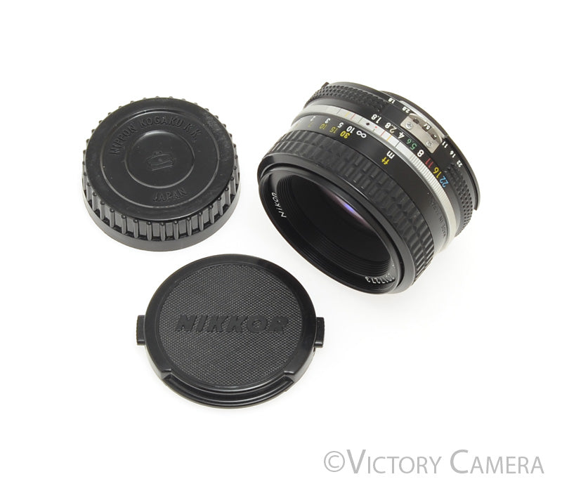 Nikon Nikkor 50mm F1.8 AI Manual Lens (Long Version)  [EXC] - Victory Camera